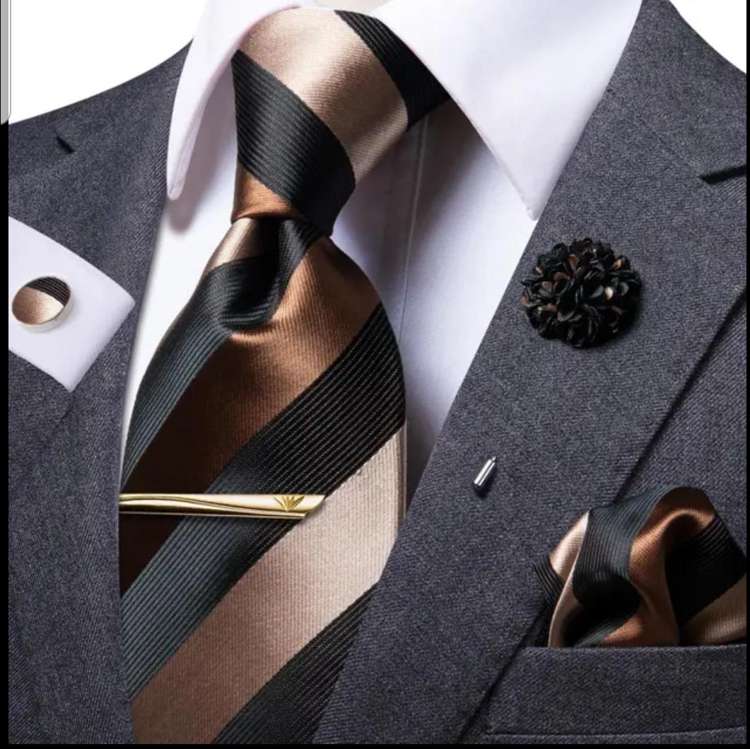 Men's luxury Necktie set