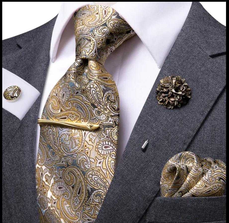 Men's luxury Necktie set