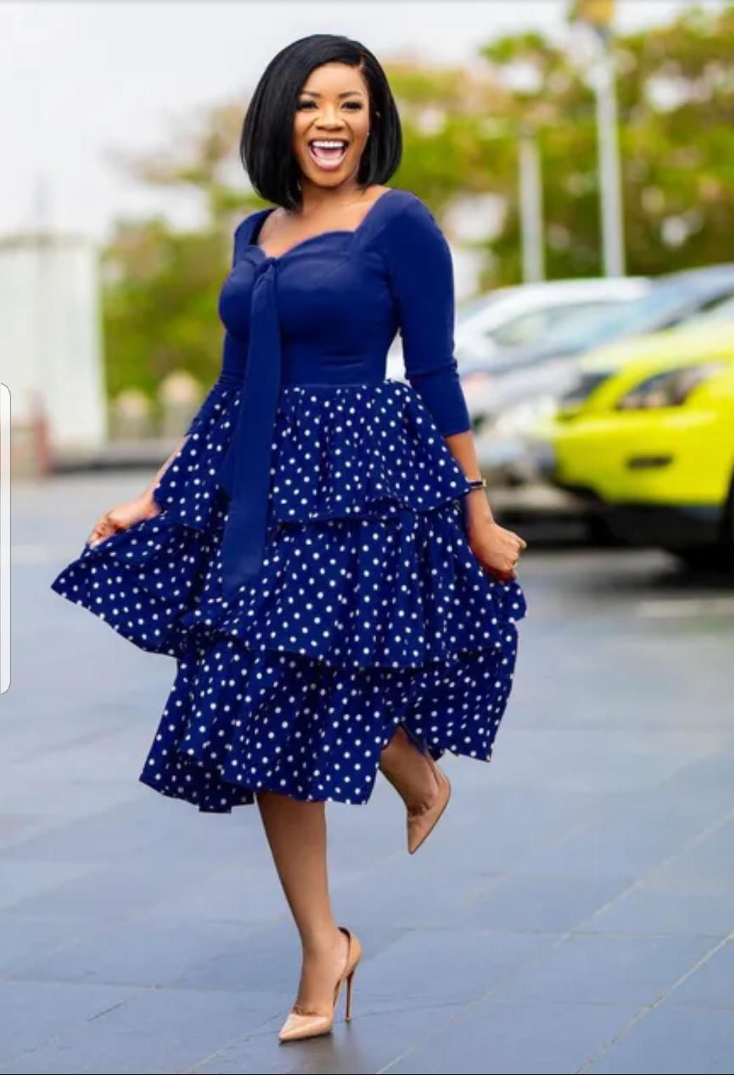 Eve polka dress